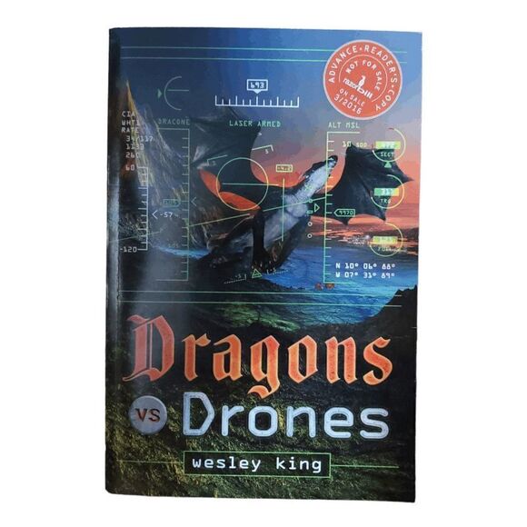 Dragons vs. Drones by Wesley King (2017) Paperback - Picture 1 of 2